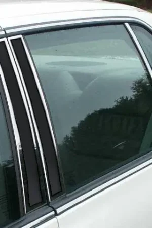 Crafted CADILLAC DTS 4dr QAA Stainless 6pcs Pillar Trim PP40246-OL