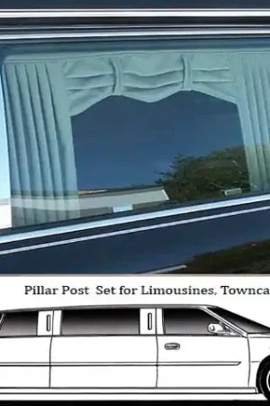 CADILLAC DTS HEARSE Customer Design QAA Stainless 6pcs Pillar Trim PP40259 Hot Deal