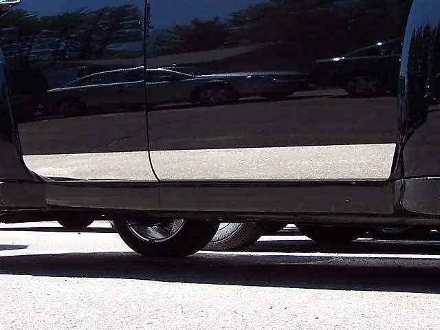 CHEVROLET HHR 4dr QAA Stainless 4pcs Rocker Panel Trim TH46140 Free Returns