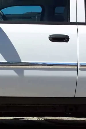 Free Returns CHEVROLET TRAILBLAZER 4dr QAA Stainless 4pcs Rocker Panel Trim TH47165