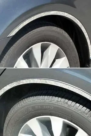 HONDA CIVIC 4dr QAA Stainless 4pcs Wheel Well Accent WQ26214 Certified