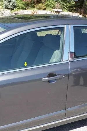 Discount HONDA CIVIC 4dr QAA Stainless 4pcs Window Sill Accent WS26214