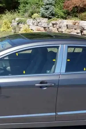 Limited Time HONDA CIVIC 4dr QAA Stainless 16pcs Window Accent Package WP26214