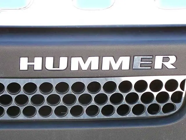 Next Day Delivery HUMMER H3 4dr QAA Stainless 6pcs Graphic/Logo/emblem HV46307