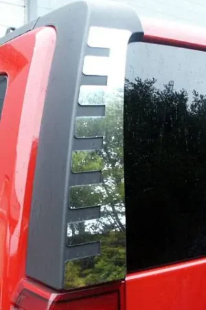 HUMMER H3 4dr QAA Stainless 2pcs Rear Window Trim HV46311 Instant Buy