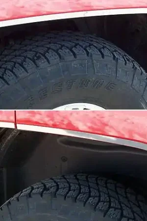 No Minimum Order HUMMER H3 4dr QAA Stainless 6pcs Wheel Well Accent HV46309