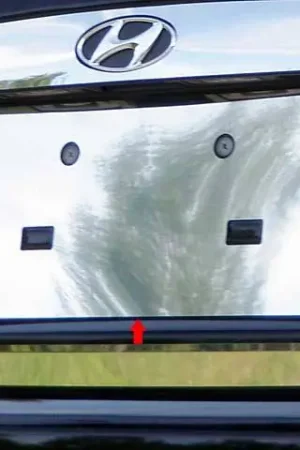 Fits Hyundai ACCENT 4dr QAA Stainless 1pcs License Plate Bezel LP27365 Direct From Factory