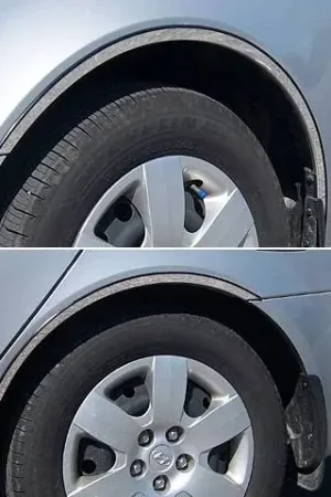 Fresh Stock Fits Hyundai SONATA 4dr QAA Stainless 4pcs Wheel Well Accent WQ26360