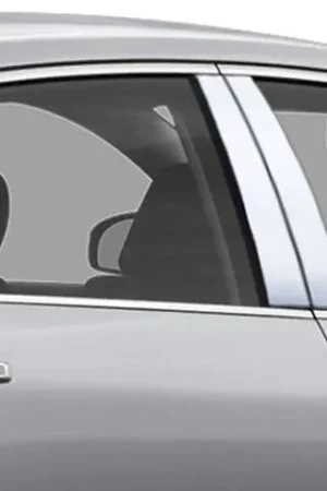 Fits Infiniti M35/45 4dr QAA Stainless 4pcs Pillar Trim PP26058 Reduced Price