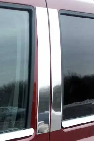 JEEP COMMANDER 4dr QAA Stainless 6pcs Pillar Trim PP46096 Same Day Shipping