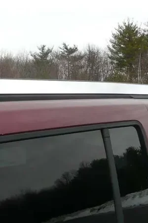 JEEP COMMANDER 4dr QAA Stainless 2pcs Roof Rack Accent RR46095 Original