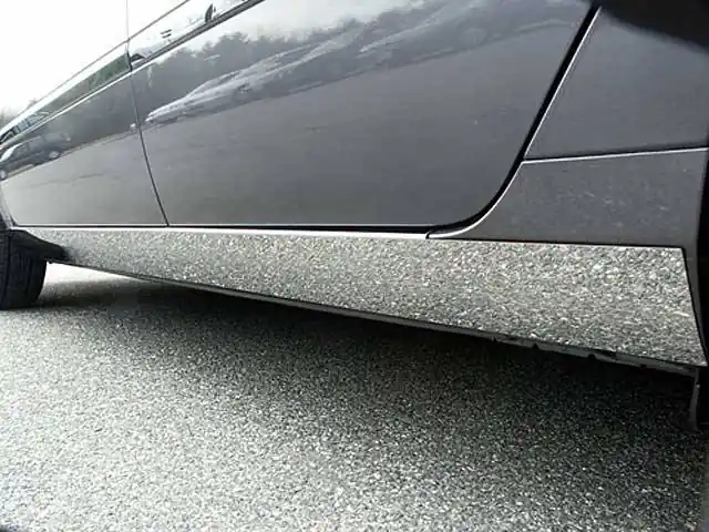 Modern KIA OPTIMA 4dr QAA Stainless 4pcs Rocker Panel Trim TH27805