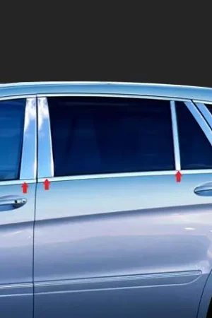 MERCEDES R CLASS 4dr QAA Stainless 8pcs Pillar Trim PP26072 Don’t Miss Out