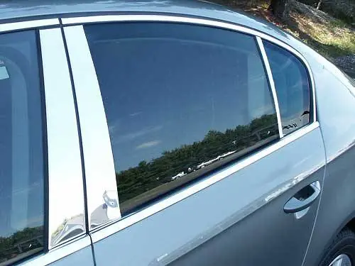 High Quality VOLKSWAGEN PASSAT 4dr QAA Stainless 6pcs Pillar Trim PP26676