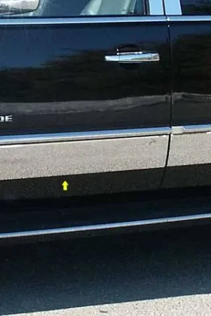 Wholesale CADILLAC ESCALADE 4dr QAA Stainless 4pcs Rocker Panel Trim TH47255