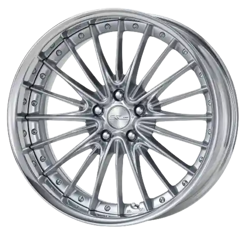 Work Schwert Regnitz 5x100 20x9.5+45 A Disk Silky Rich Silver Limited Edition