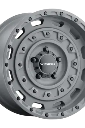Final Sale Vision Off-Road 403 Tactical 8x170 20x9.5-18 Thrashed Gun Metal