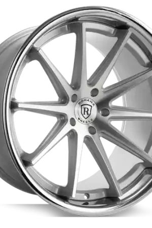 Rohana RFC10 5x112 22x10.5+40 Machine Silver/Chrome Lip Latest
