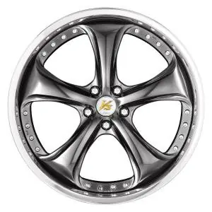 Work Wheels VS-KF 5x112 18x10.5-4 Brilliant Silver Black A Disk FULL REVERSE Special Discount