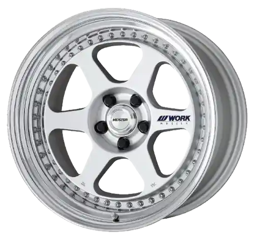 Work Meister L1 3P 5x120.65 19x10.5-43 R Disk Matte Silver Wholesale