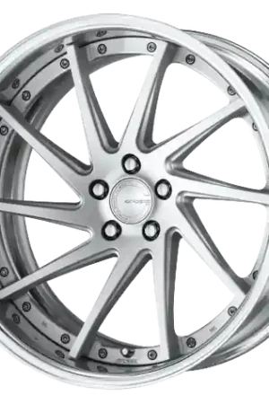 Popular Work Gnosis Cvs 5x120.65 21x9.5+0 R Disk Matte Silver