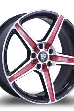 Best Price G - LINE ALLOYS G5067 5x112/5x114.3 18x9+38 RED LINE