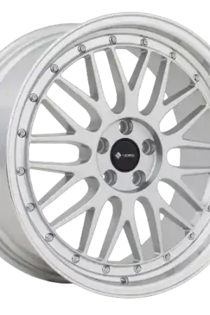 Vors VR8 5x112 19x9.5 +22 Silver Machine Lip Chrome Rivet Price Drop