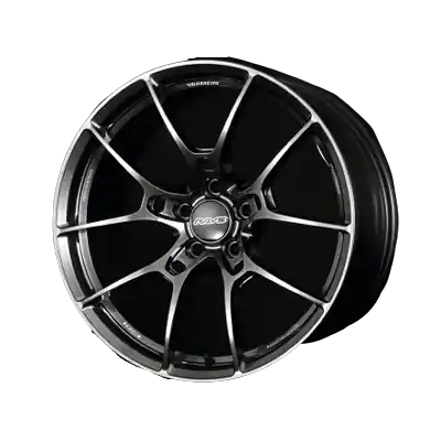 Volk Racing G025 5x112 18x8.5+42 Shining Black Metal / Rim Edge DC Bulk Order