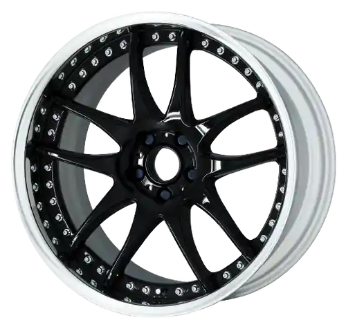 Work Emotion Cr 3P 5x100 20x9.5+31 R Disk Gloss Black Trusted Brand