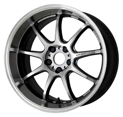 Wholesale Work Emotion D9r 5x115 19x10.5 +23 Gt Silver Rim Cut