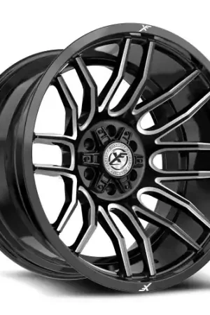 XF Off-Road XF-232 6x135/6x139.7 20x9 +12 Gloss Black & Milled Holiday Sale