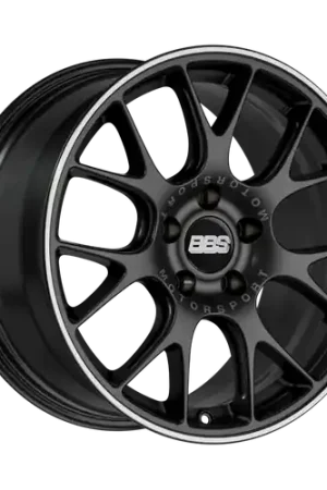 Time-Limited BBS CH-R 5x112 19x9.5 +35 Satin Black Polished Rim Protector
