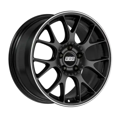 Time-Limited BBS CH-R 5x112 19x9.5 +35 Satin Black Polished Rim Protector