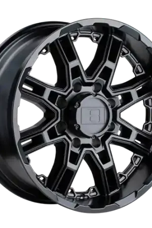 Level 8 SLINGSHOT 5X127 20X10 -23 MATTE BLACK Premium