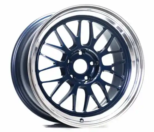 Volk Racing 21A 5x112 18x9.5 +20 MAG BLUE / DC No Minimum Order