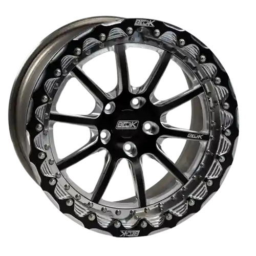 Fast Shipping Belak Industries Series 4 Wheel - Single Beadlock 5x114 15x11 +26