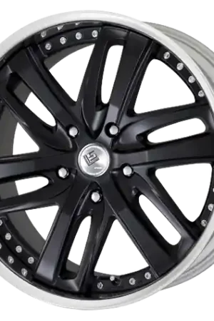 Crafted Work Ls Brightring Suv 6x139.7 20x9.5+-30 O Disk Matte Black