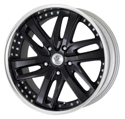 Crafted Work Ls Brightring Suv 6x139.7 20x9.5+-30 O Disk Matte Black