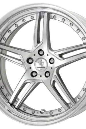 DURANDAL DD5.2 SILVER POLISHED 5x105 19X8.5 +24MM Time-Limited