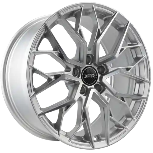 F1R FS3 5x112 18x8.5 +35 Machine Silver Super Sale