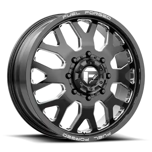 Latest Fuel Mono DE19 FF19D 8X170 20X10 -24 GLOSS BLACK MILLED
