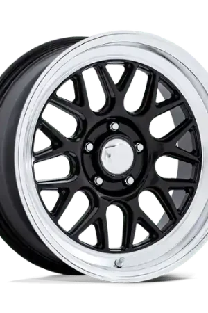 American Racing Vintage VN516 G-FORCE 5X114.3 18x10 +0 GLOSS BLACK W/ DIAMOND CUT LIP Handmade