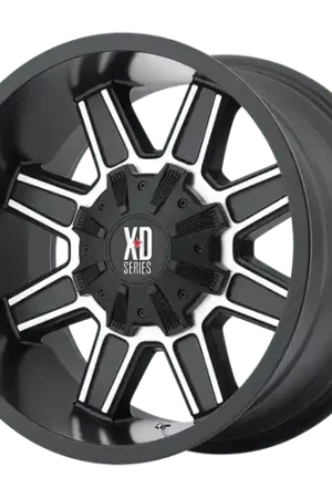 Buy Direct XD XD823 TRAP 6X135/6X139.7 18X9 +18 SATIN BLACK WITH MACHINED FACE