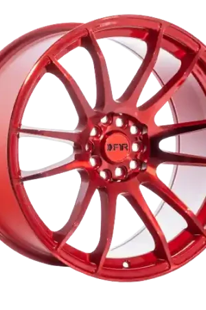 F1R F107 5x100/5x114.3 18x8.5 +33 Candy Red Weekend Sale