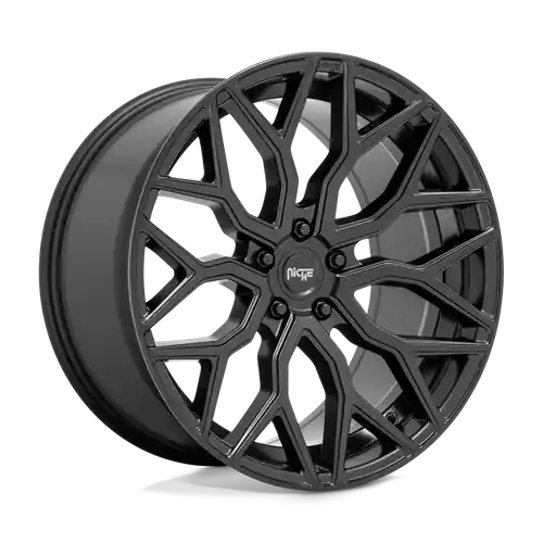 Niche 1PC M261 MAZZANTI 5X114.3 19X8.5 +35 MATTE BLACK Free Shipping