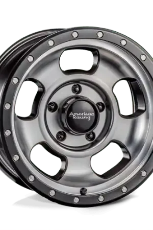 American Racing AR969 ANSEN OFFROAD 6X114.3 17X8.5 +25 SATIN BLACK MACHINED W/ SATIN BLACK RING Latest