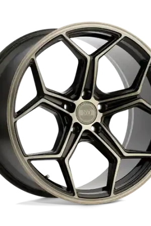 One Day Deal XO HELSINKI 5X112 20X10.5 +30 DARK BRONZE W/ BRUSHED BRONZE FACE