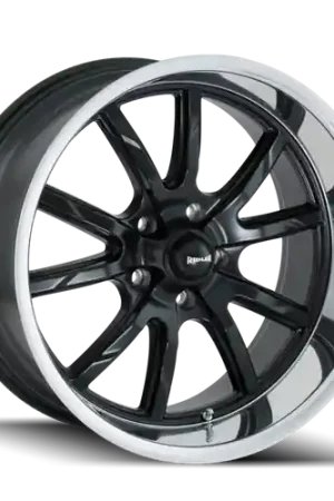Buy Online Ridler Type 650 5x114.3 20x10+0 Matte Black/Polished Lip