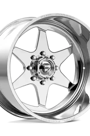 Fuel Forged FF115 8X165.1 24X12 -40 GLOSS BLACK MILLED Worldwide Shipping
