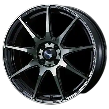 WedsSport SA-99R 4x100 15x5.0+45 Face F / Weds Black Clear Price Drop